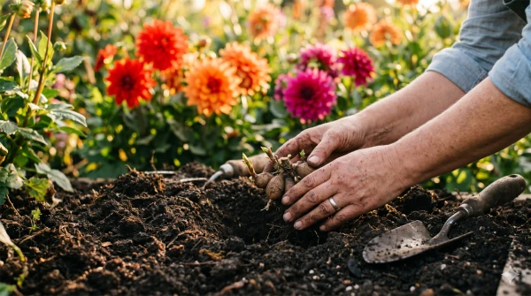 Plantez vos dahlias avant fin mai