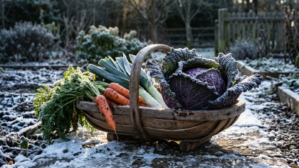 Potager d'hiver : les l�gumes qui ne craignent pas le gel