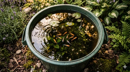 Le poubellarium : cr�er un �cosyst�me autonome dans son jardin