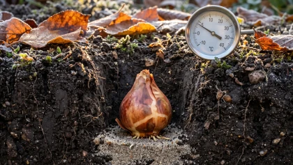 Pourquoi attendre les premi�res gel�es pour enterrer vos tulipes change absolument tout