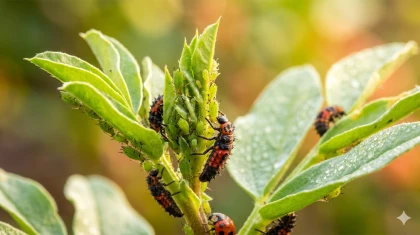 Prot�gez vos cultures sans insecticides : l'efficacit� redoutable des larves de coccinelles