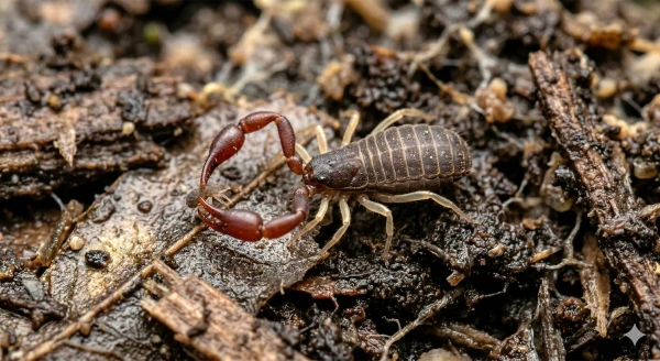 Pselaphochernes scorpioides, l'esp�ce des tas de fumier et de compost en France