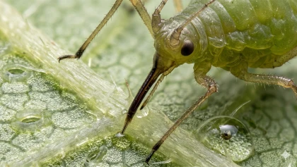 Le puceron au potager: chronique d'un piqueur-suceur qui ne manque pas d'air