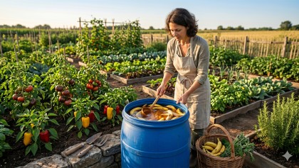 Purin de banane : l'astuce naturelle riche en potassium qui r�veille votre potager