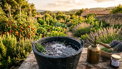 Purin de lavande : ne jetez plus vos r�sidus de taille, ce mac�rat repousse les ravageurs du potager