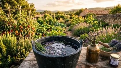 Purin de lavande : ne jetez plus vos r�sidus de taille, ce mac�rat repousse les ravageurs du potager