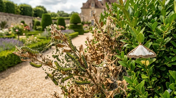 Pyrale du buis : les signes alarmants � surveiller dans votre jardin