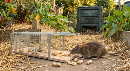 Envahis par les rats ? Voici la m�thode douce et infaillible avec une simple cacahu�te pour les �loigner sans leur faire de mal