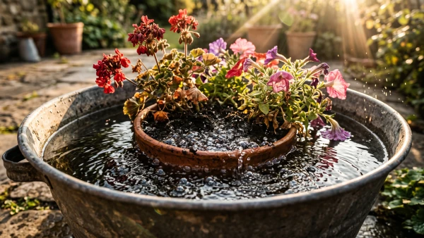 30 minutes pour relancer la floraison de vos g�raniums