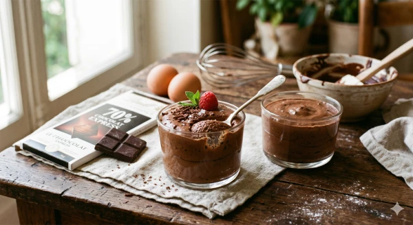R�ussir une mousse au chocolat en 10 minutes