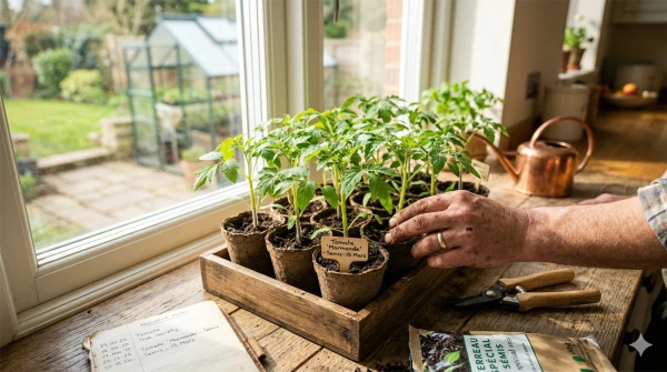 R�ussir ses semis de tomates en int�rieur