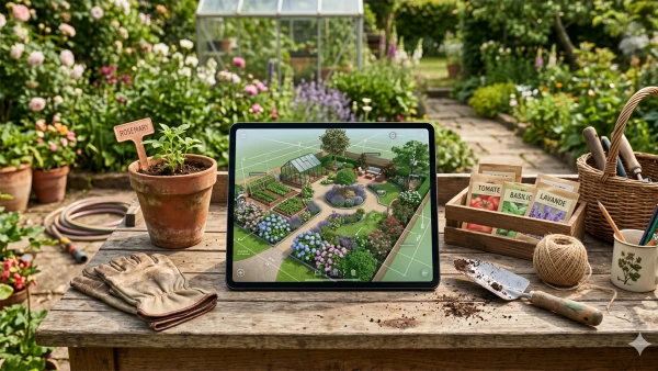 Du r�ve � la r�alit� : concevoir ou r�am�nager son jardin gr�ce � l'intelligence artificielle