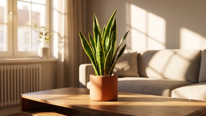 Vous n'avez pas la main verte ? La sansevieria est la plante d'int�rieur quasi increvable