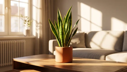 Vous n'avez pas la main verte ? La sansevieria est la plante d'int�rieur quasi increvable