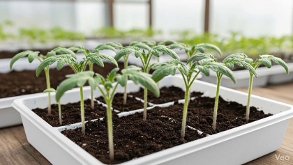 R�ussir ses semis de tomates d�s f�vrier gr�ce � la chaleur de fond