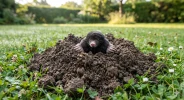 3 solutions naturelles pour �loigner les taupes de votre pelouse et apprenez � cohabiter