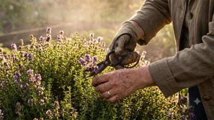 Taille du thym et de la ciboule : pourquoi couper les fleurs ?