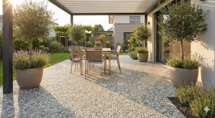 Le tapis de pierre, sublimez vos sols avec un rendu impeccable facile d'entretien