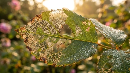 Pourquoi les feuilles de vos rosiers disparaissent en quelques jours