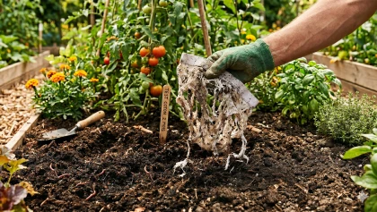 Le test surprenant du slip en coton pour �valuer la qualit� du sol de son potager