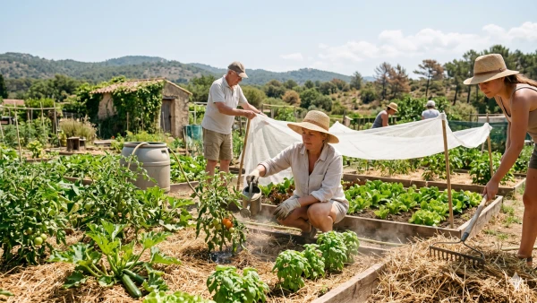 Maintenez vos l�gumes au frais avec la chaleur