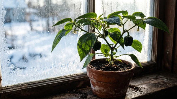 Conservez vos plants de tomates, poivrons et aubergines cet hiver