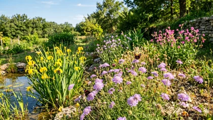 Trois vivaces locales pour trois ambiances au jardin : comment r�ussir vos zones s�ches, humides et ombrag�es