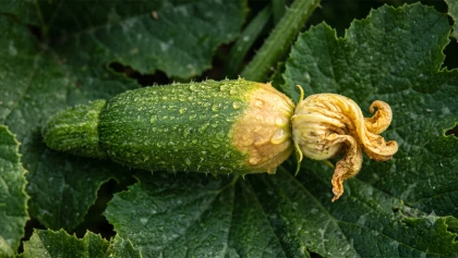 Vos petites courgettes jaunissent et tombent : causes et solutions pour sauver vos r�coltes