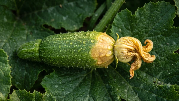 Vos petites courgettes jaunissent et tombent