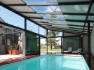 L'abri de piscine haut