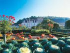 Château de Villandry depuis le potager Château de Villandry depuis le potager