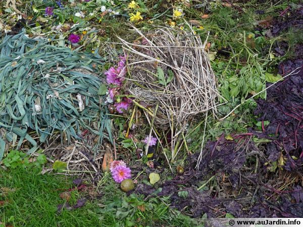 Le compostage de surface constitue une solution de choix comme paillage pendant l'hiver ou entre deux cultures
