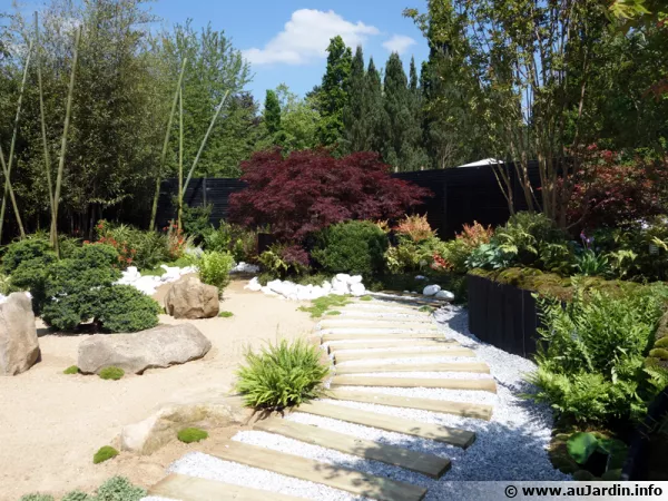 Le Jardin japonais de Pascal LAFORGE pour TRUFFAUT