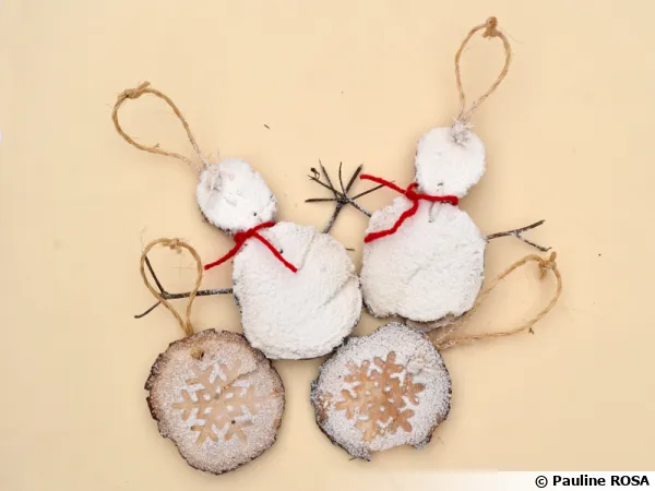 DIY Suspensions en rondelles de bois