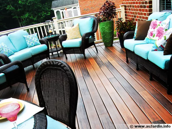 Les terrasses en bois composite