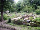 Vue du jardin botanique médiéval de la chevalerie de Sace Vue du jardin botanique médiéval de la chevalerie de Sace
