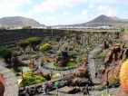 Le jardin de cactus de Lanzarote, vue de la carrière Le jardin de cactus de Lanzarote, vue de la carrière