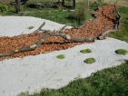 Le Jardin «Très mousse » par Marilyne LEVECQ, le cheminement Le Jardin «Très mousse » par Marilyne LEVECQ, le cheminement