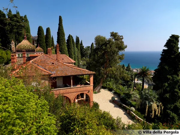 Les jardins de Villa della Pergola  Alassio en Italie