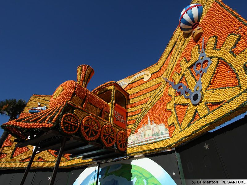 La fête du citron de Menton