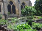 Le potager en carrés à l’abbaye de Royaumont Le potager en carrés à l’abbaye de Royaumont