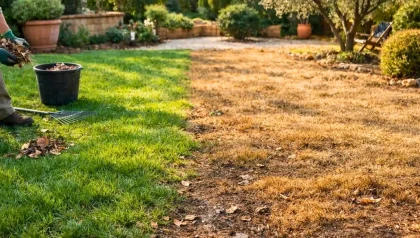 Arroser et fertiliser d�s mars semble logique, mais c'est souvent l� que la pelouse perd vraiment la partie