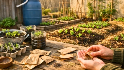 Les astuces des jardiniers �conomes en avril pour �conomiser des centaines d'euros tout l'�t� au potager bio enfin