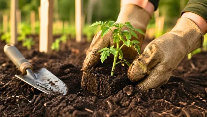 Avant les saints de glace, ce d�tail de plantation change vraiment la r�sistance des tomates face au mildiou