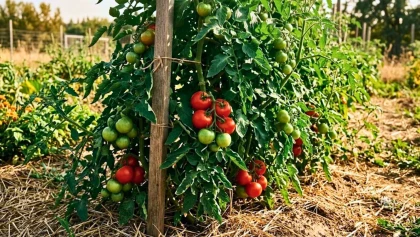 Canicule au potager : le geste simple qui aide les tomates � garder leur force sans les fragiliser davantage