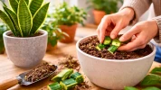 Cette plante increvable cache une astuce m�connue pour enrichir naturellement la terre de vos pots d'int�rieur