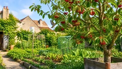 Face aux oiseaux gourmands, ces astuces permettent de prot�ger vos cerises tout en respectant la faune du jardin