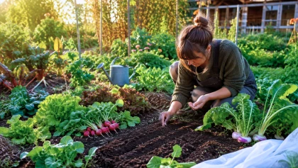 Fin ao�t, ces semis malins permettent de prolonger les r�coltes du potager jusqu'� l'automne