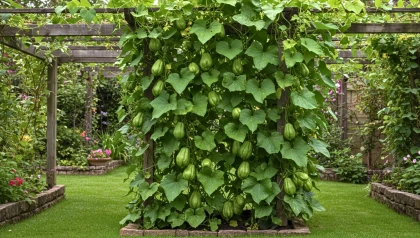 Jusqu'� 100 fruits par pied et presque aucun entretien : pourquoi ce l�gume ancien fascine de plus en plus les jardiniers