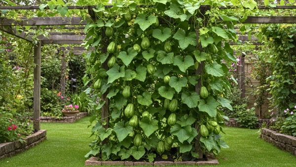 Chayote au potager : l�gume ancien tr�s productif et facile � cultiver